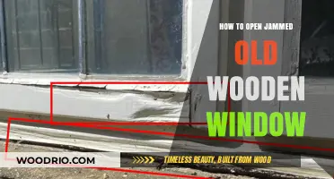 Unlocking Stuck Wooden Windows: Simple Fixes for Jammed Old Frames