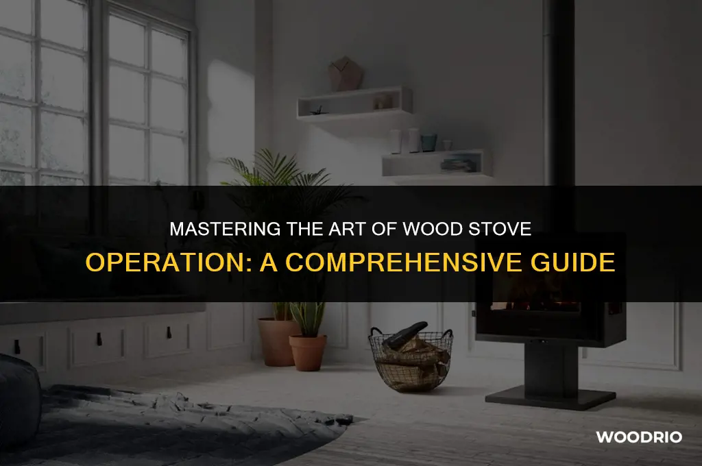 how to operate a wood stove
