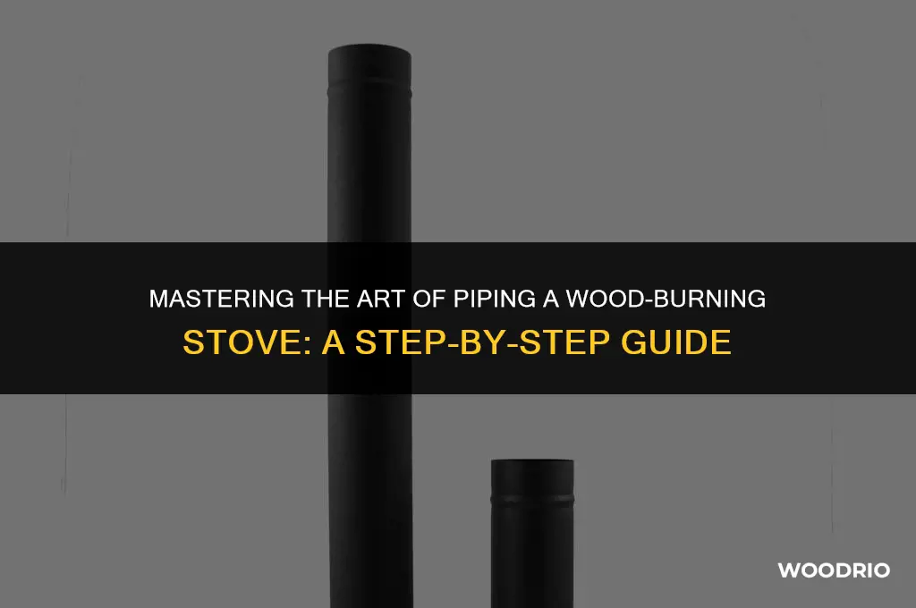 how to pipe a wood burning stove