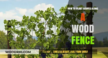 Maximizing Space: Planting Grapes Along Your Wooden Fence