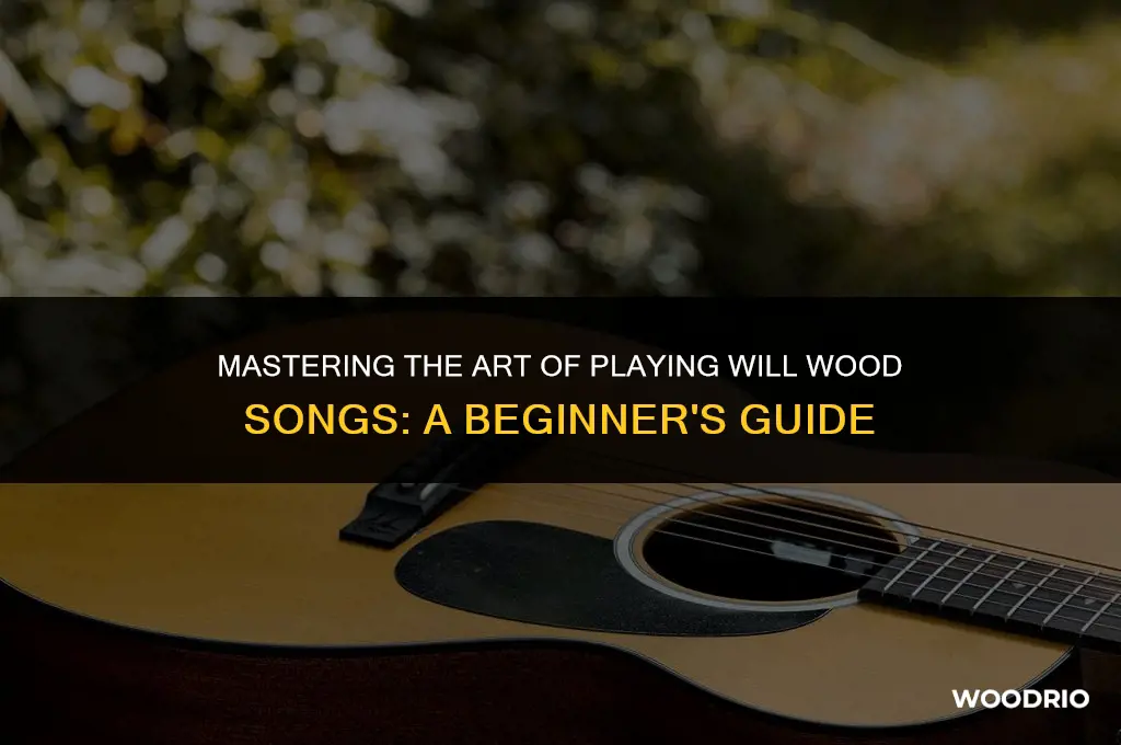 how to play will wood songs