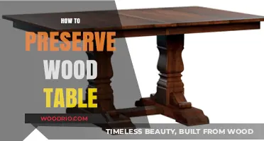 Effective Tips for Preserving Your Wood Table's Beauty and Durability