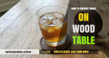 Protect Your Wood Table: Effective Tips to Prevent Annoying Rings