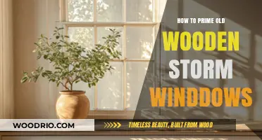 Revive Old Wooden Storm Windows: A Step-by-Step Priming Guide