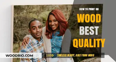 Mastering the Art of High-Quality Wood Printing: Tips and Techniques