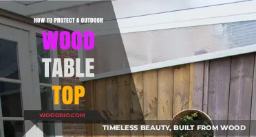 Preserving Your Outdoor Wood Table: Essential Tips for Longevity and Beauty