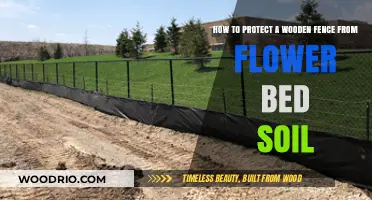 Safeguarding Your Wooden Fence: Tips to Prevent Soil Damage from Flower Beds