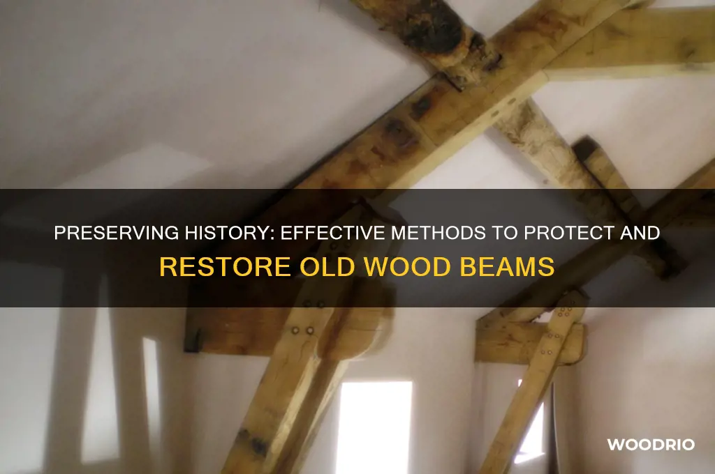 how to protect old wood beams