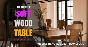 Effective Tips to Safeguard Your Soft Wood Table from Damage