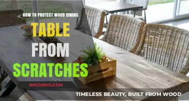 Effective Tips to Safeguard Your Wood Dining Table from Scratches