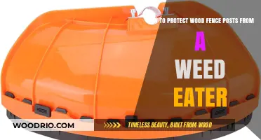 Safeguard Your Wood Fence Posts: A Weed Eater Survival Guide