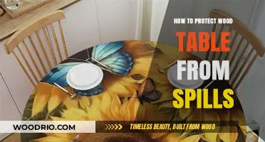 Shield Your Wood Table: Effective Tips to Prevent Spill Damage