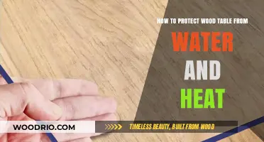 Effective Tips to Shield Your Wood Table from Water and Heat Damage