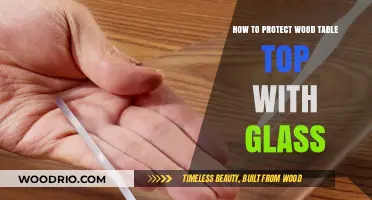 Shield Your Wood Table: Glass Protection Tips for Longevity