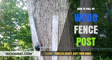 Efficiently Uprooting Wood Fence Posts: A Step-by-Step Guide