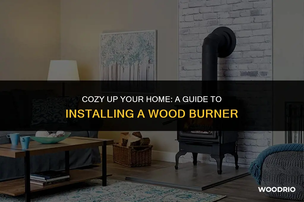 how to put a wood burner in your house