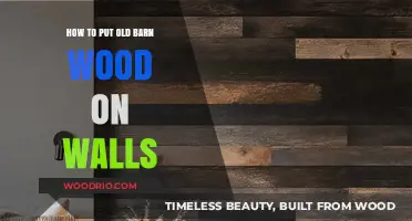 Transform Your Space: Installing Reclaimed Barn Wood on Walls