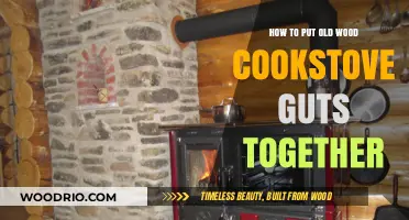 Reviving Vintage Charm: Assembling Your Old Wood Cookstove Guts
