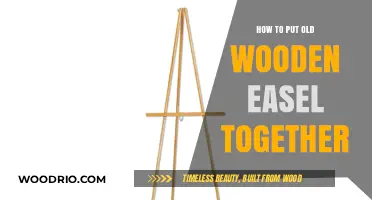 Reviving Your Vintage Easel: A Step-by-Step Assembly Guide