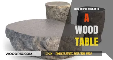 Incorporating Rock into Wood Tables: A Creative DIY Guide