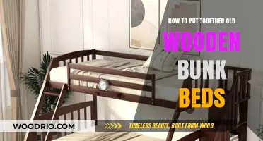 Reviving Old Wooden Bunk Beds: A Step-by-Step Assembly Guide