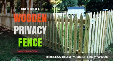 DIY Wooden Privacy Fence Installation: A Step-by-Step Guide