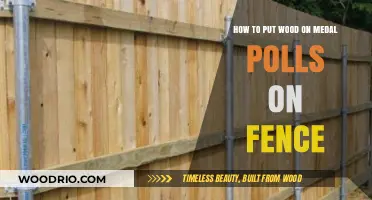 Enhancing Your Fence: A Guide to Attaching Wood to Metal Poles