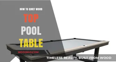 Effective Tips to Silence Your Wood Top Pool Table for Quiet Play