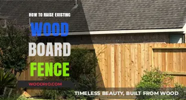 Elevate Your Outdoor Space: A Guide to Raising Your Wood Board Fence