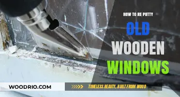 Revive Your Home: A Guide to Re-Puttying Old Wooden Windows