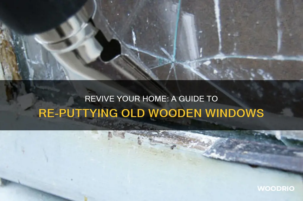 how to re putty old wooden windows