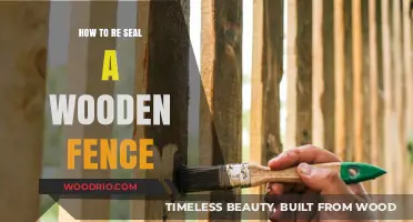 Reviving Your Wooden Fence: A Step-by-Step Guide to Re-Sealing
