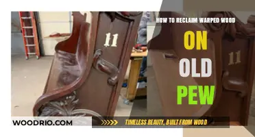 Reviving Warped Wood: Expert Tips to Restore Old Pews