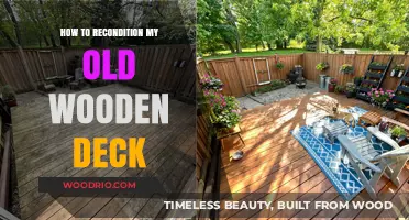 Revive Your Worn Wooden Deck: A Step-by-Step Reconditioning Guide