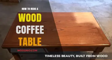 Revamp Your Wood Coffee Table: A Step-by-Step Refinishing Guide