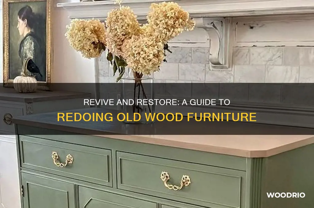 how to redoe old wood