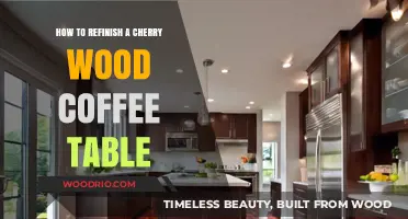 Revive Your Cherry Wood Coffee Table: A Step-by-Step Refinishing Guide