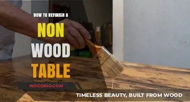 Revitalize Your Non-Wood Table: A Step-by-Step Refinishing Guide
