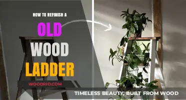 Revive Your Old Wood Ladder: A Step-by-Step Refinishing Guide