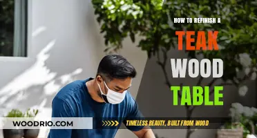 Revive Your Teak Table: A Step-by-Step Refinishing Guide