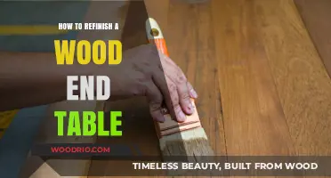 Revive Your Wood End Table: A Step-by-Step Refinishing Guide