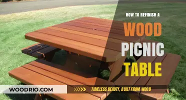 Revive Your Outdoor Space: Refinishing a Wood Picnic Table Guide