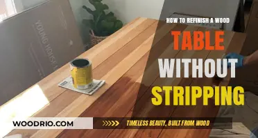 Revive Your Wood Table: Refinishing Tips Without Stripping the Finish