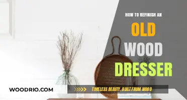 Revive Your Old Wood Dresser: A Step-by-Step Refinishing Guide