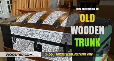 Revive Your Vintage Wooden Trunk: A Step-by-Step Refinishing Guide