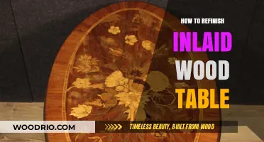 Revive Your Inlaid Wood Table: A Step-by-Step Refinishing Guide