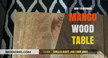 Revive Your Mango Wood Table: A Step-by-Step Refinishing Guide