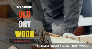 Revive and Restore: A Guide to Refinishing Old Dry Wood