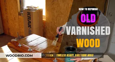 Revive Your Old Varnished Wood: A Step-by-Step Refinishing Guide