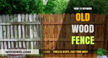 Revive Your Weathered Wood Fence: A Step-by-Step Refinishing Guide